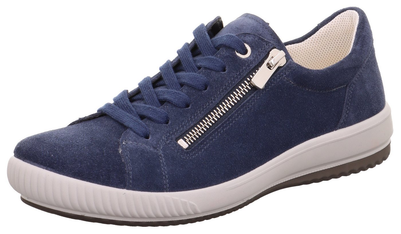 legero TANARO 5.0 Sneaker, Komfortschuh, Freizeitschuh, Schnürschuh mit Reißverschluss (blau)