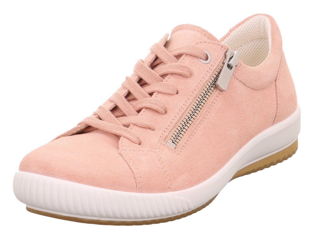 legero TANARO 5.0 Sneaker, Komfortschuh, Freizeitschuh, Schnürschuh mit Reißverschluss (rosa)