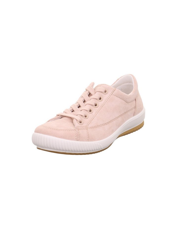 legero Sneaker, Freizeitschuh, Halbschuh, Schnürschuh mit softem Schaftabschluss (rosé)