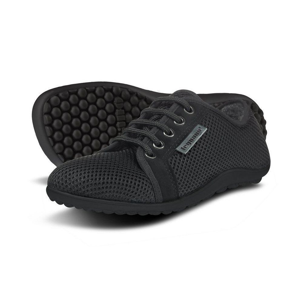 Leguano Aktiv Winter Schwarz Barfußschuh