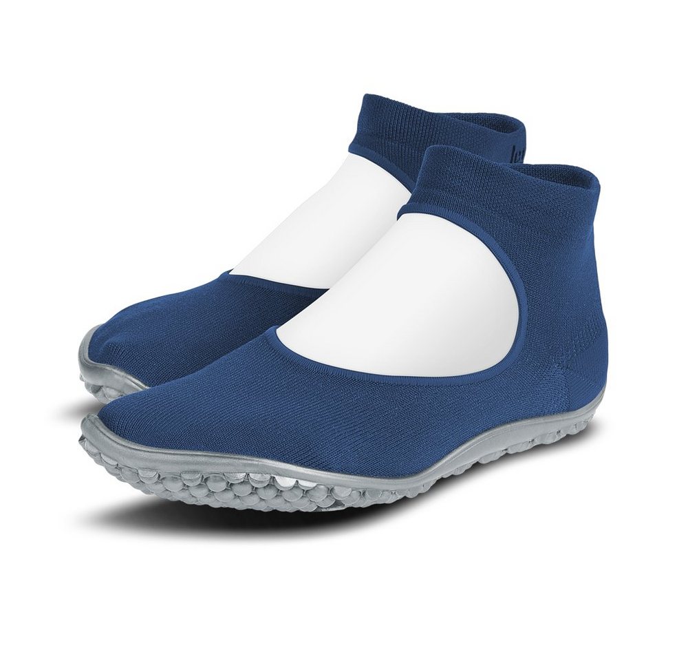 Leguano Ballerina Blau - Sockenschuh Barfußschuh / Sockenschuh / Hausschuh Barfußschuh