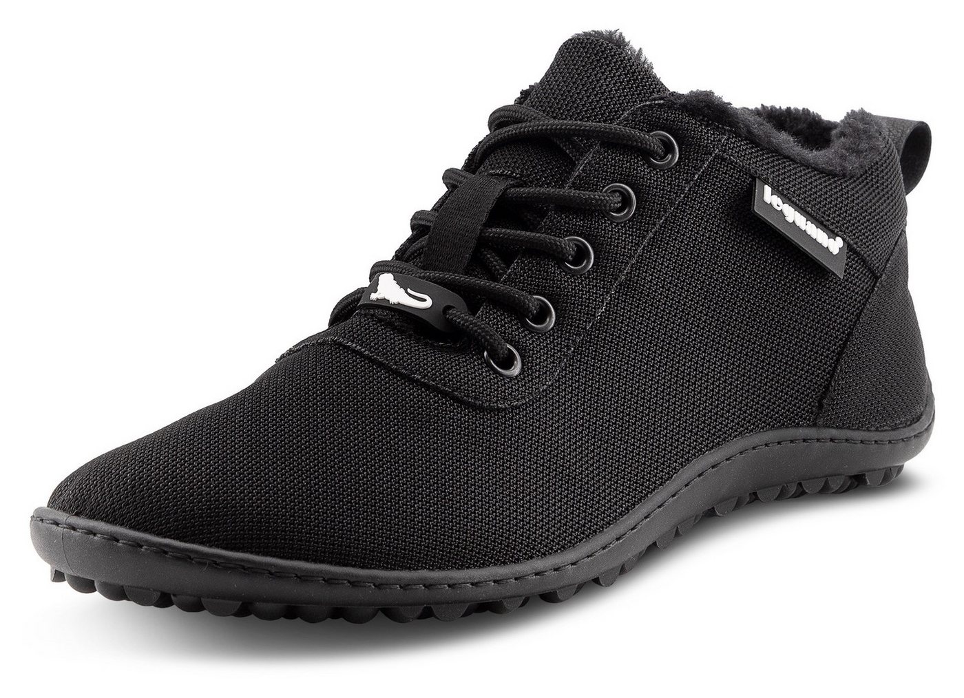 Leguano GALAXO Barfußschuh, Komfortschuh, Flats, Schnürschuh mit spezieller Halbkugel-Laufsohle