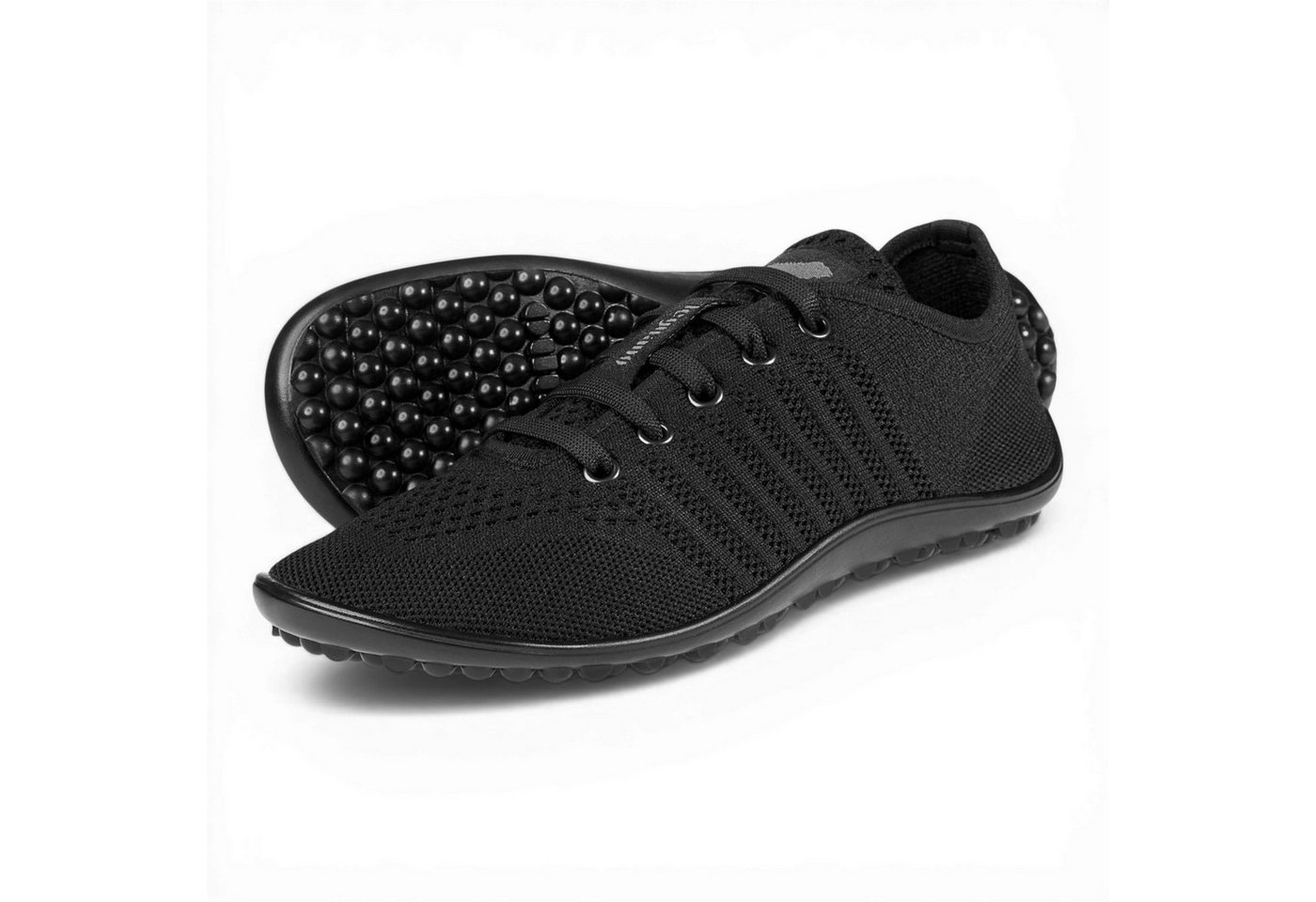 Leguano Go (flexible Sohle, pures Barfußgefühl) schwarz Barfußschuh