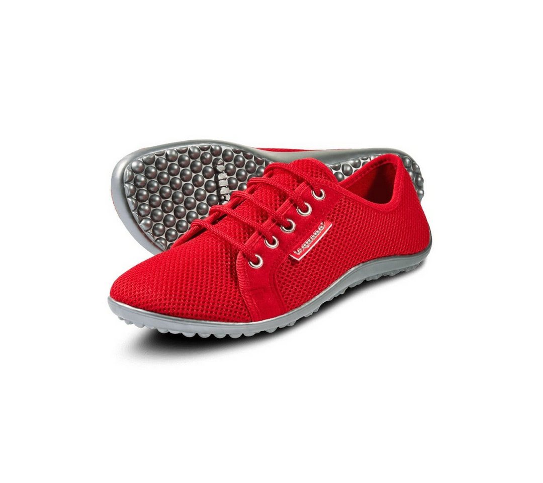 Leguano Sneaker Active (flexible sohle) rot Barfußschuh