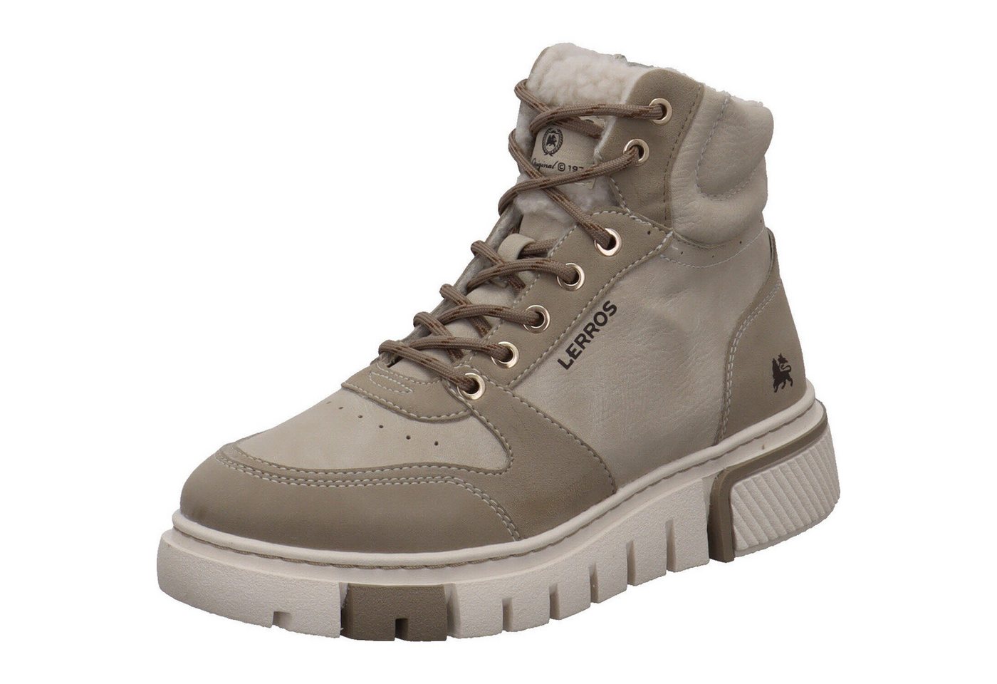 Lerros Schnürboots (beige)