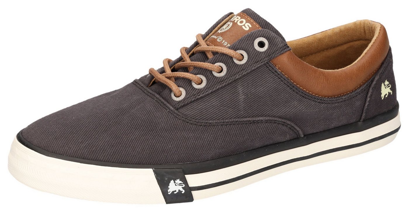Lerros Sneaker Schnürschuh, Halbschuh, Freizeitsneaker mit weichem Schaftrand (schwarz)