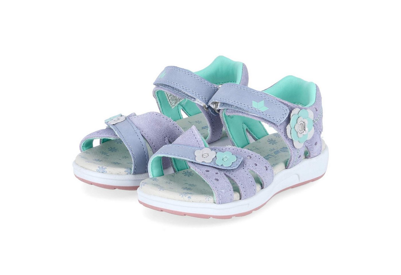 Lico 470376 Mädchen Leder und Synthetik blau Sandalette