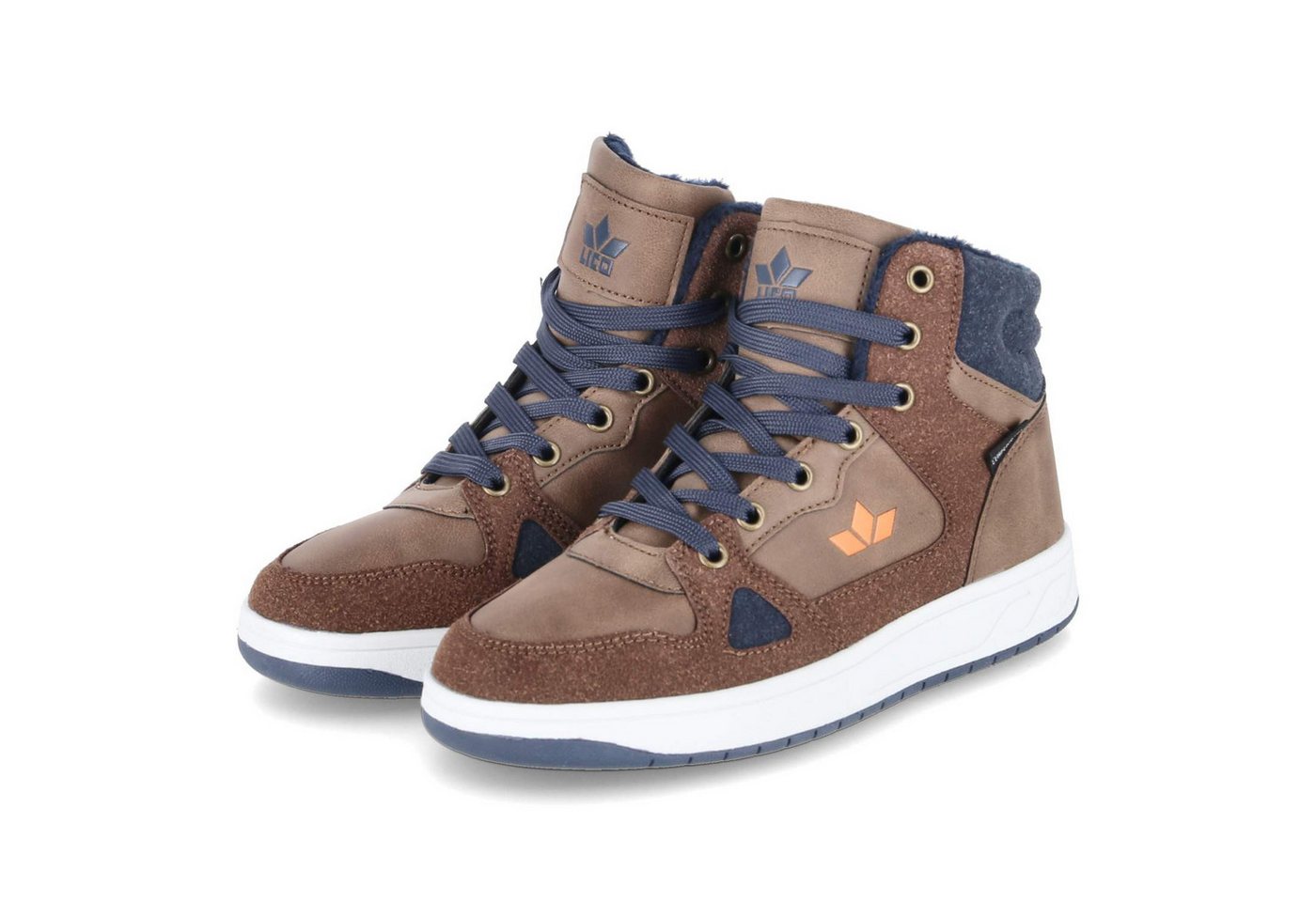 Lico 536225 Unisex Synthetik braun Schlupfstiefel