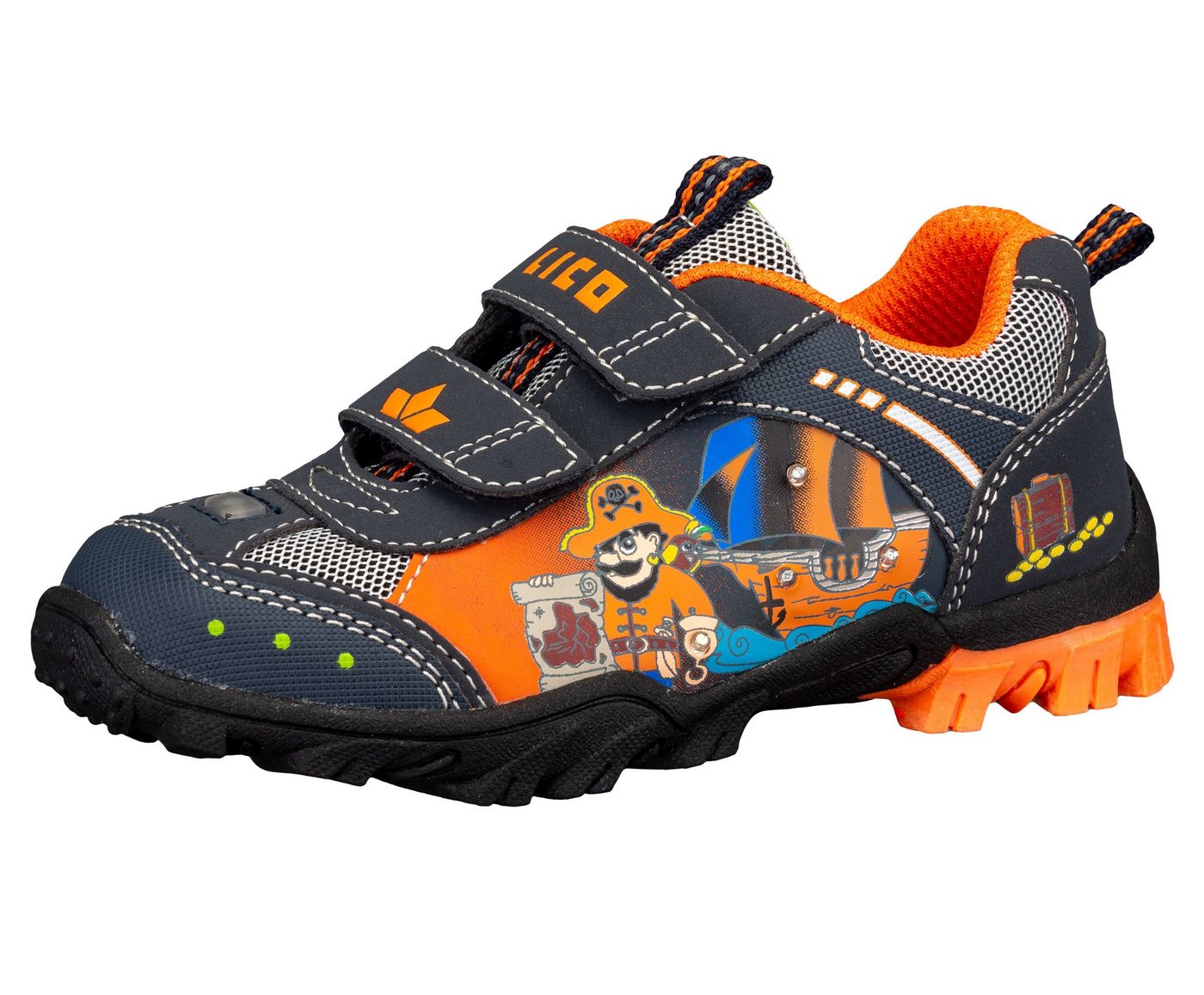 Lico Freizeitschuh Pirate V Blinky Sneaker