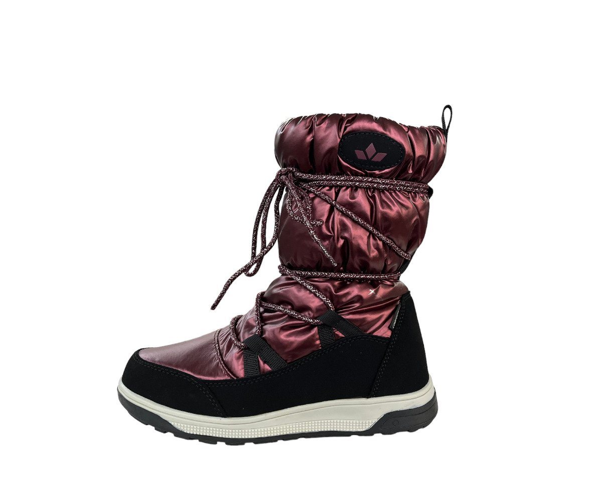 Lico Kinder Schneestiefel Anabel 720512 bordeaux/schwarz Stiefel