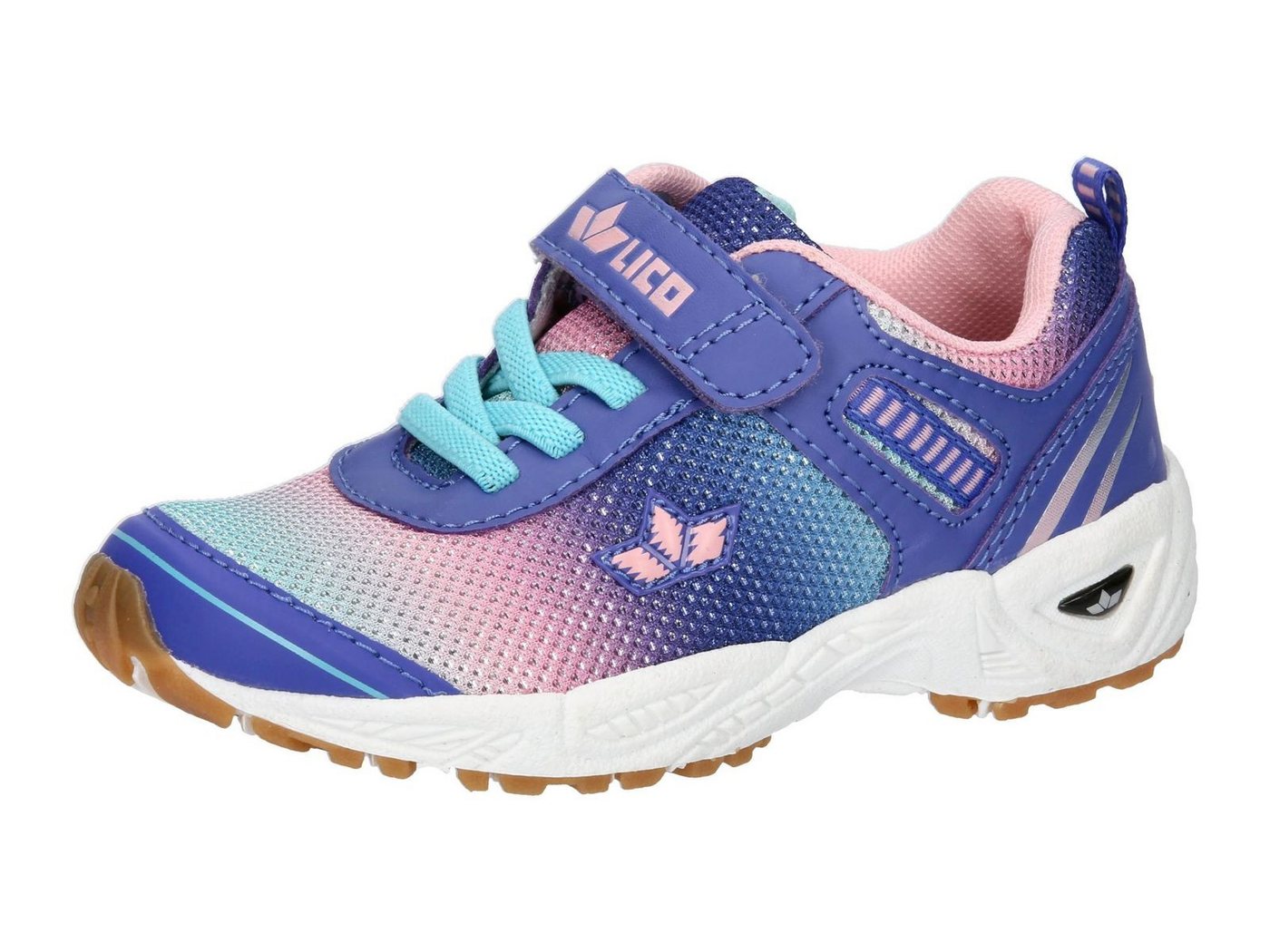 Lico Kinder Sneaker BARNEY VS 366063 ROSA/LILA/TÜRKIS Sneaker