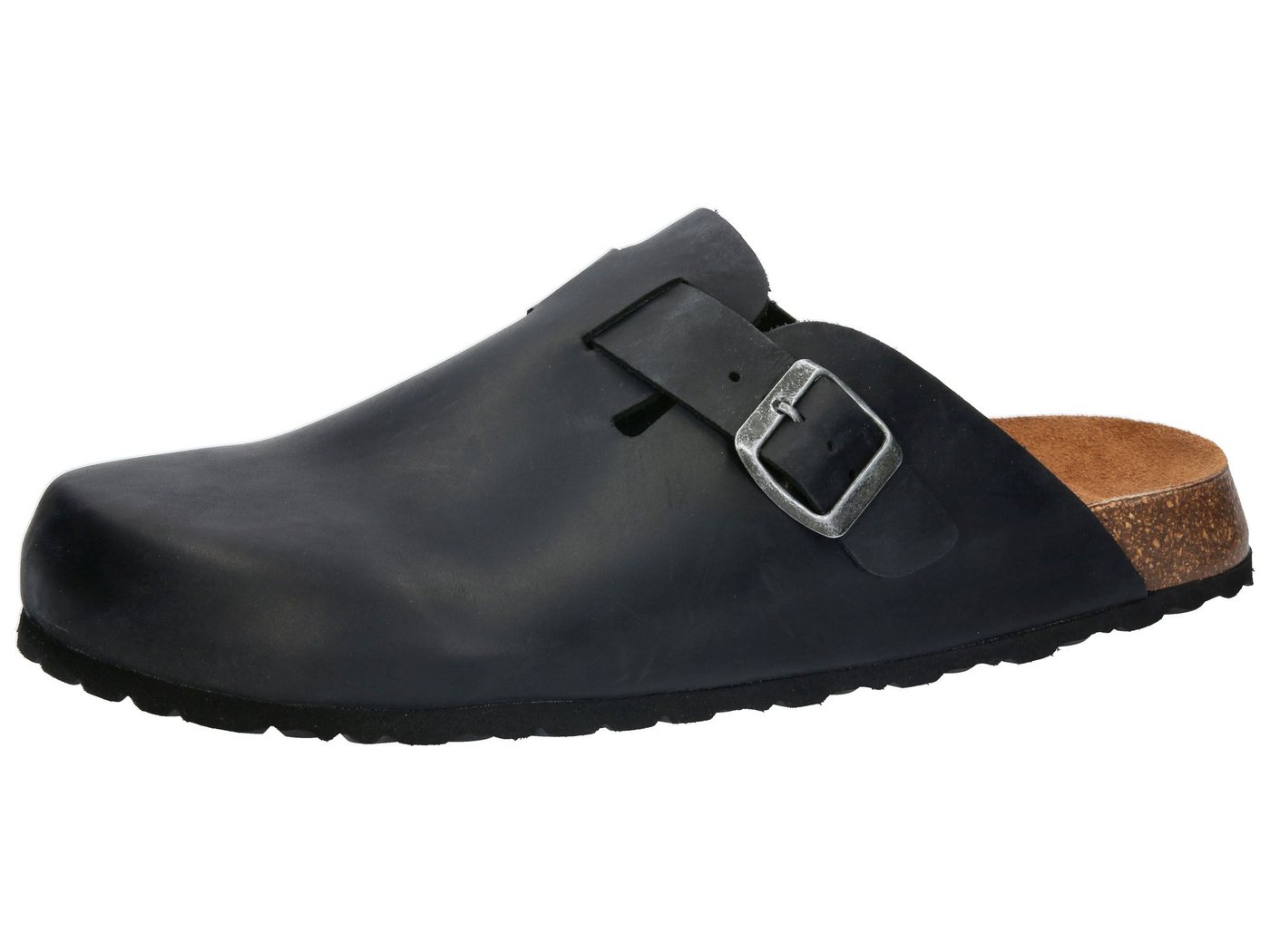 Lico Pantolette Bioline Clog Leather Pantolette (schwarz)