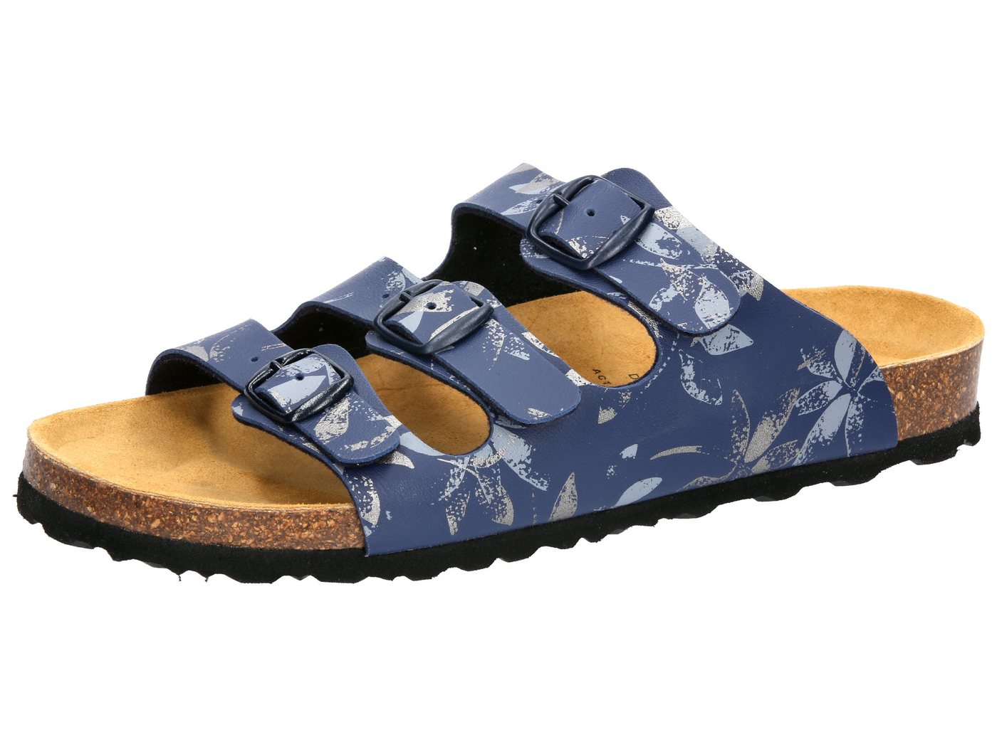 Lico Pantolette Bioline Leave Pantolette (blau)