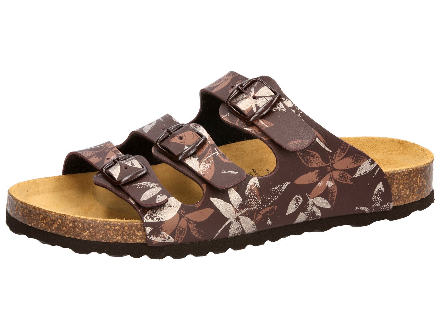 Lico Pantolette Bioline Leave Pantolette (braun)