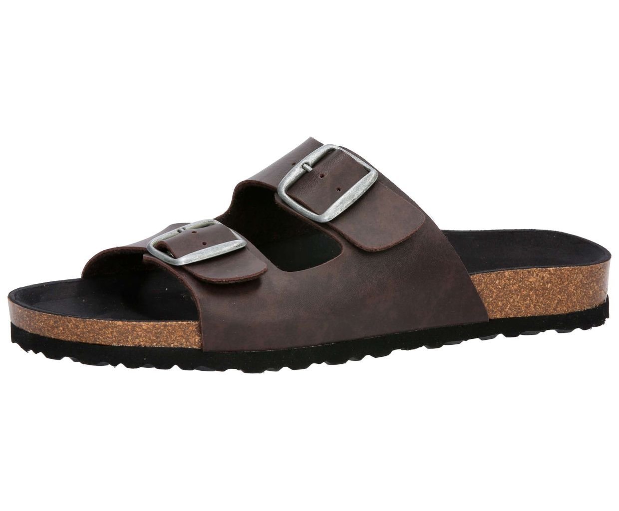 Lico Pantolette Bioline Man Vegan Pantolette (braun)