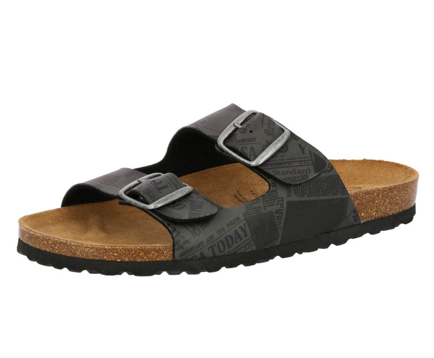 Lico Pantolette Bioline Print Pantolette (schwarz)