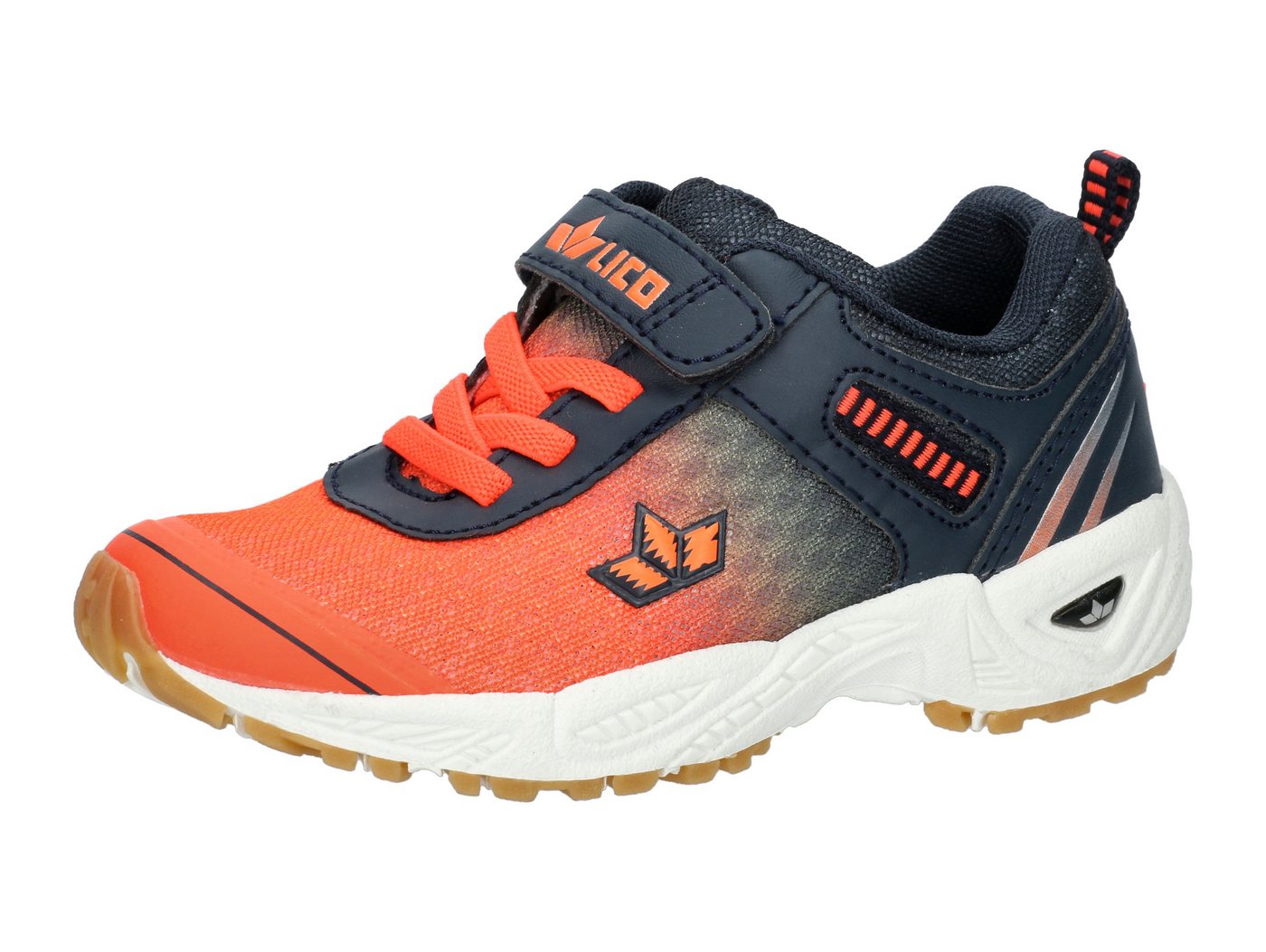 Lico Sportschuh Barney VS Hallenschuh (orange/blau)