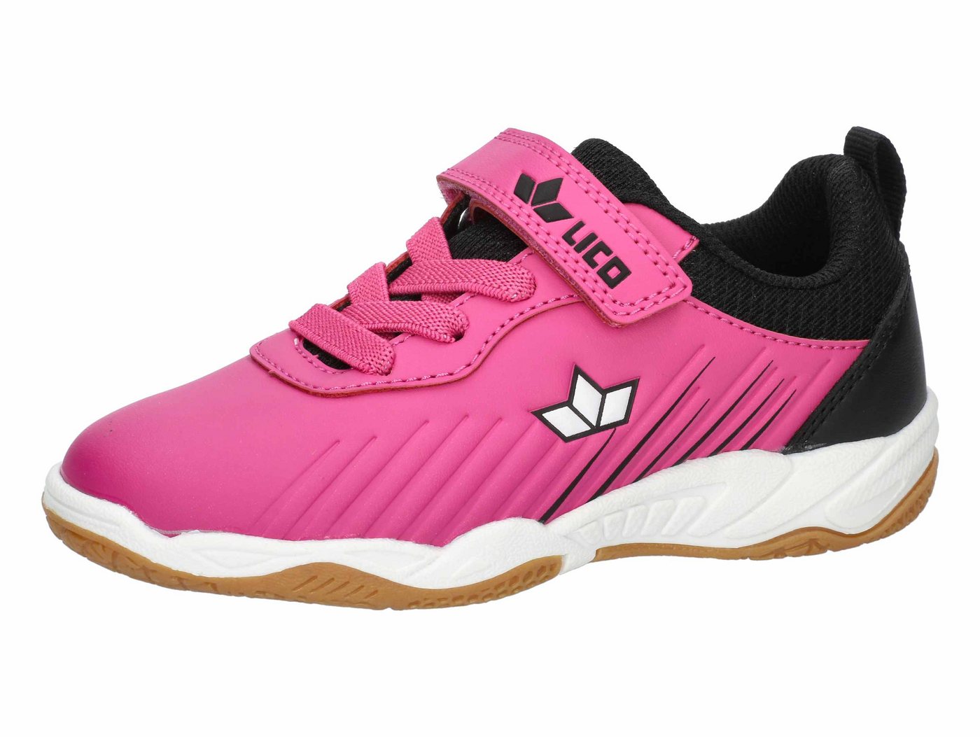 Lico Sportschuh Calera VS Hallenschuh (rosa/schwarz)