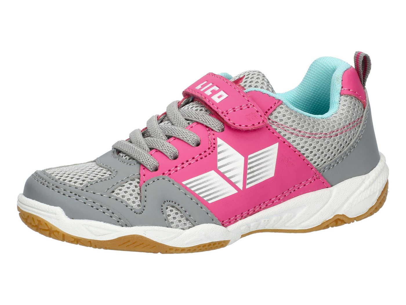 Lico Sportschuh Sport VS Hallenschuh (grau/rosa)