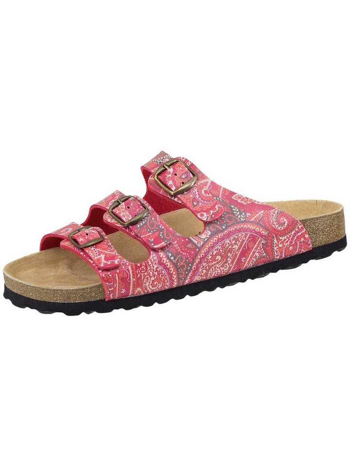 LICO work Bioline Hausschuh (orange/rot)