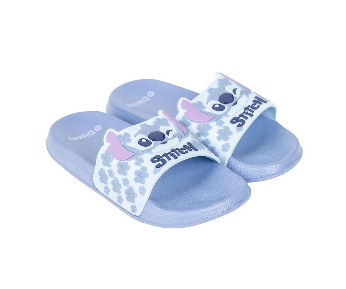 Lilo & Stitch Badeschuhe, Hellblau, Badeschlappen, super soft leicht Badeschuh (blau)