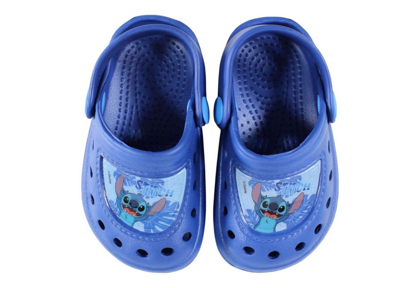Lilo & Stitch Kinder Clogs Hausschuhe Blau Clog