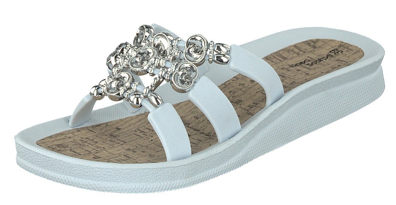 Linea Scarpa Pantolette Santos Badeschuh Damen Schlappen