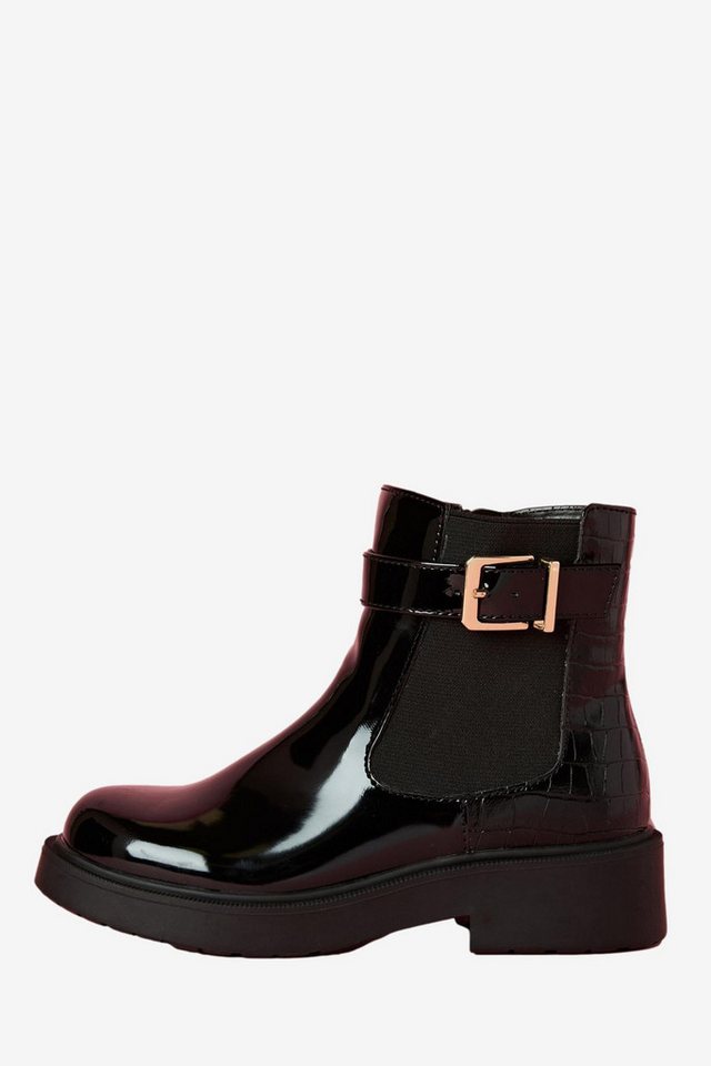 Lipsy Chelsea-Stiefeletten in Kroko-Optik Chelseaboots (1-tlg)