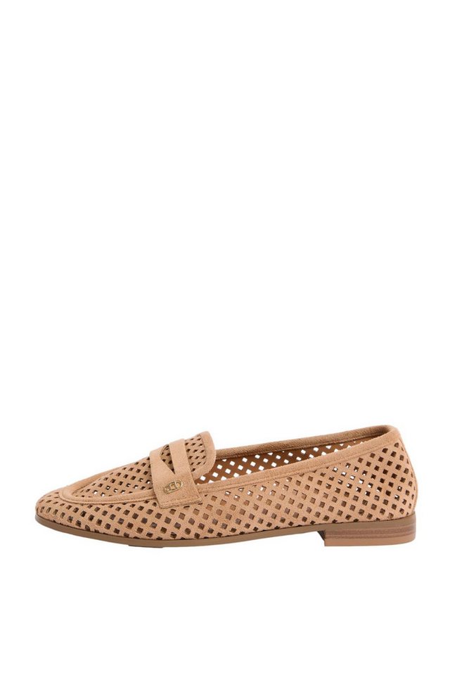 Lipsy Loafer aus Velourskunstleder mit Cutout Loafer (1-tlg)