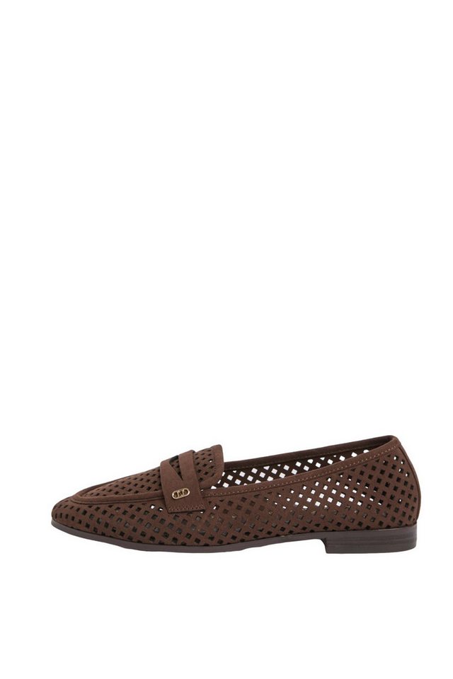 Lipsy Loafer aus Velourskunstleder mit Cutout Loafer (1-tlg)