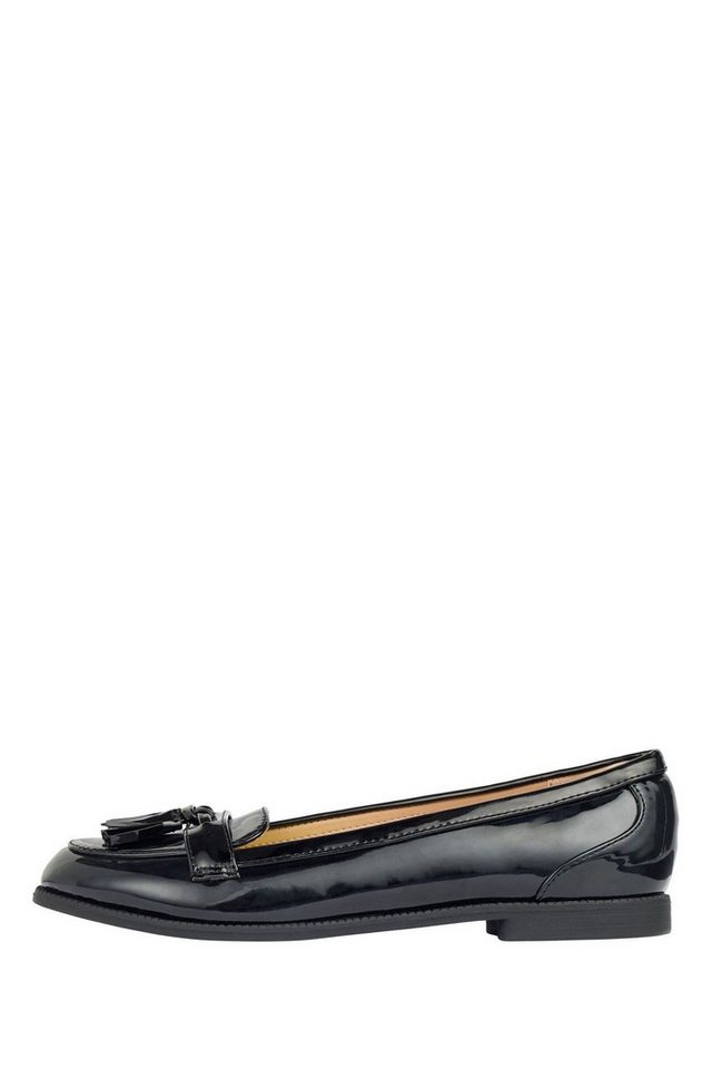 Lipsy Loafer in Lackoptik, weit Loafer (1-tlg)