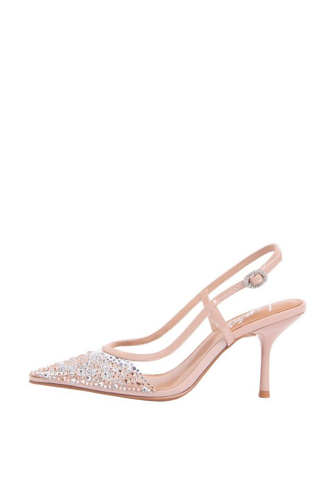 Lipsy Stiletto-Pumps, Plexiglas, Strass + Metallic High-Heel-Pumps (1-tlg)