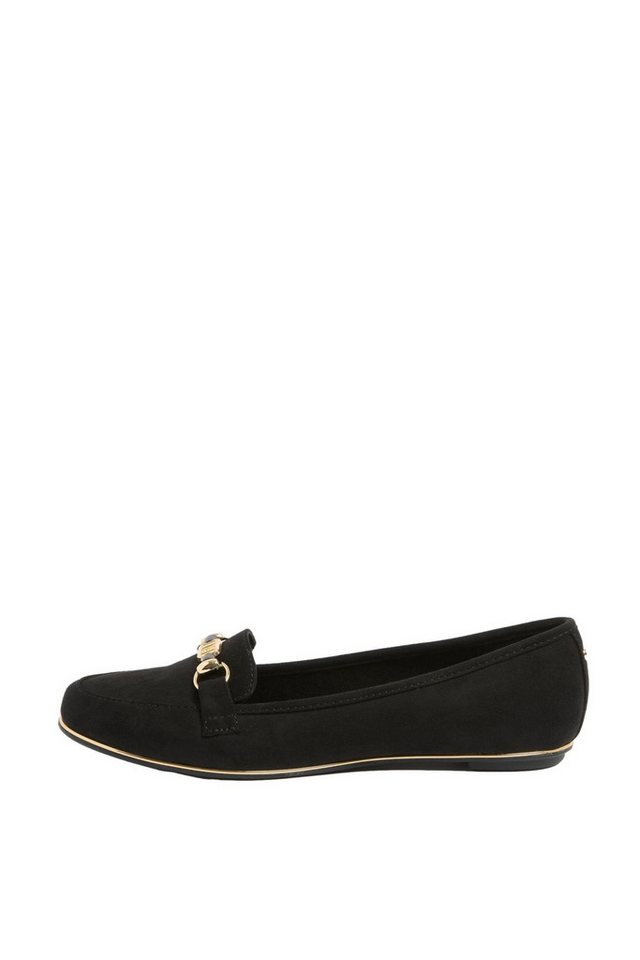 Lipsy Velourskunstleder-Loafer, weite Passform Loafer (1-tlg)