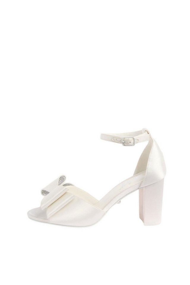 Lipsy verzierte Satin-Sandaletten, Brautmode Sandalette (1-tlg)
