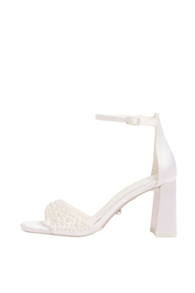 Lipsy verzierte Satin-Sandaletten, Brautmode Sandalette (1-tlg)