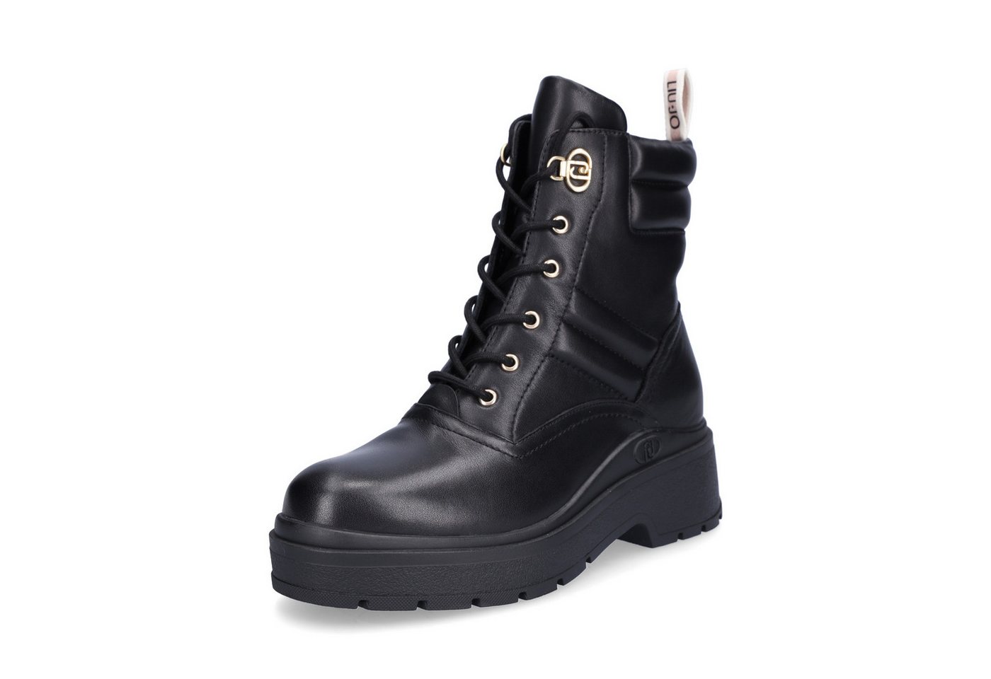 Liu Jo Damen Schnürboot Andrea 02 schwarz Schnürboots