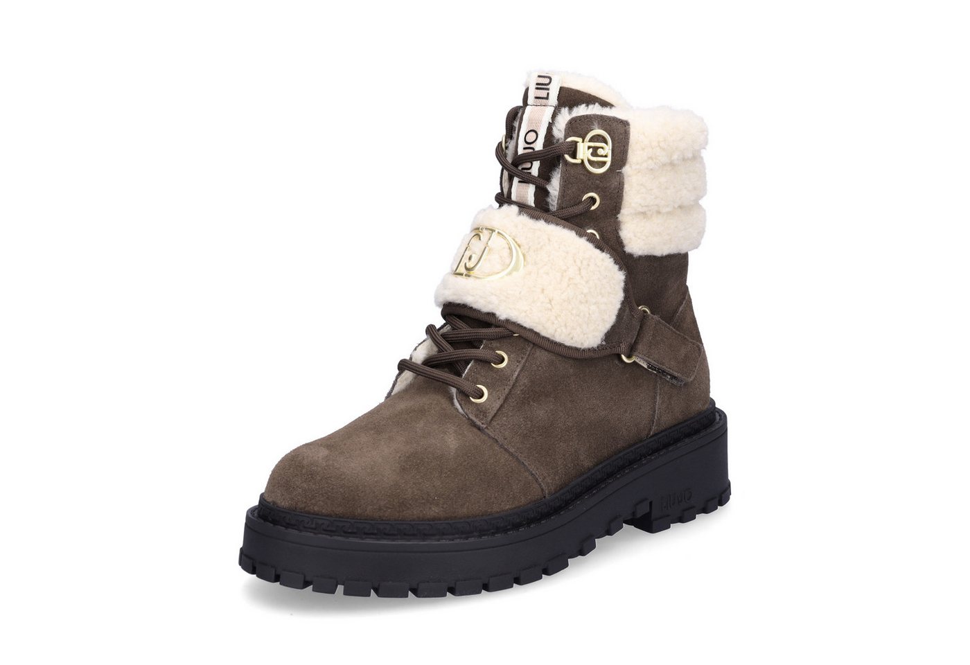 Liu Jo Damen Schnürboot Rumi 40 braun Schnürboots