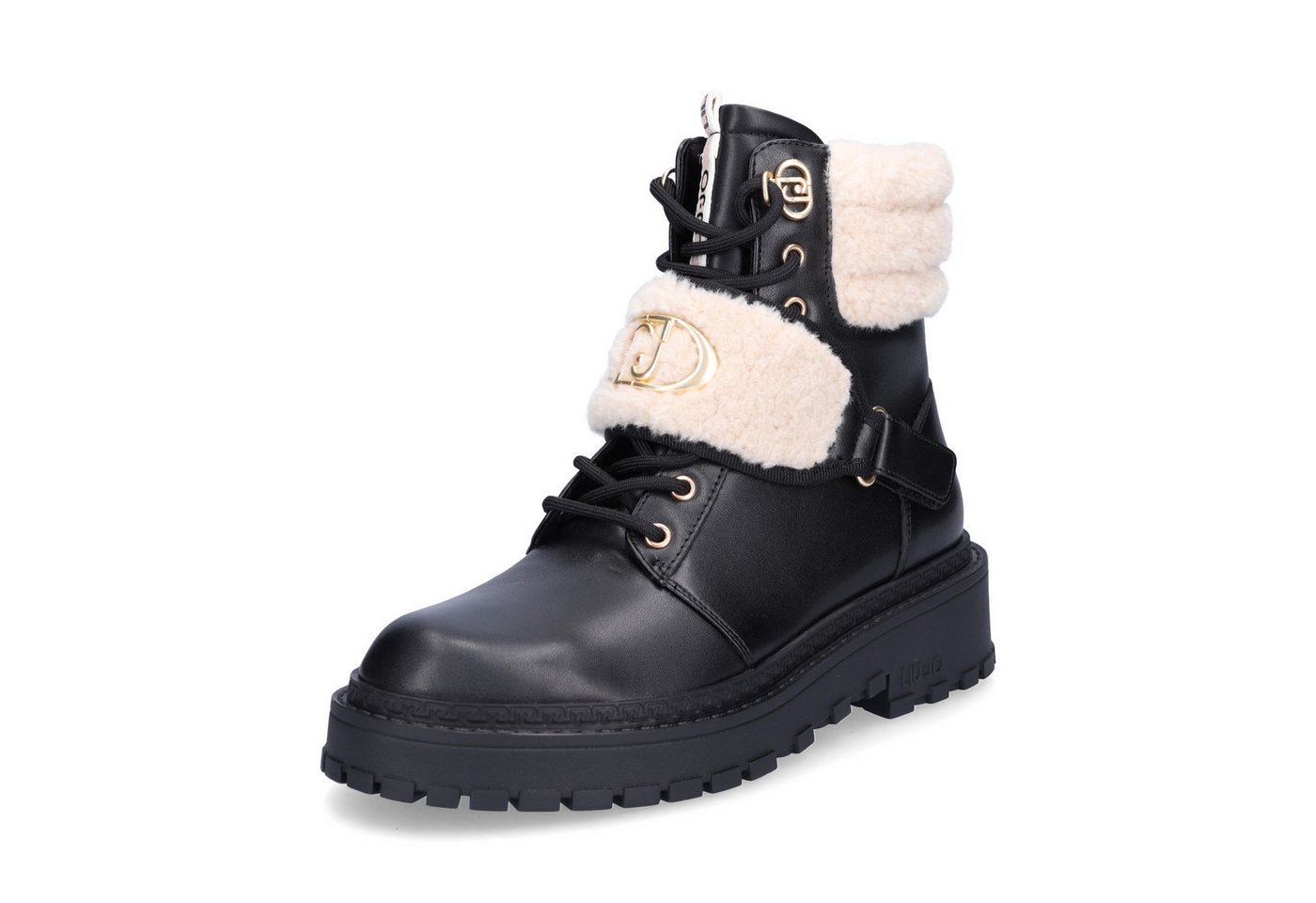 Liu Jo Damen Schnürboot Rumi 40 schwarz Schnürboots