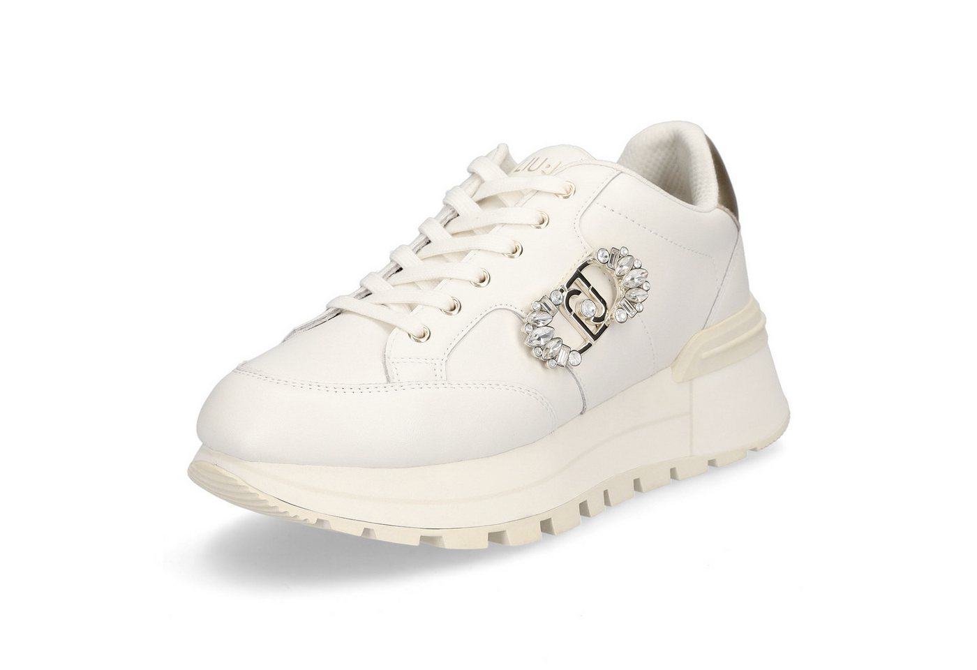 Liu Jo Damen Sneaker Amazing 41 offwhite metallic Sneaker