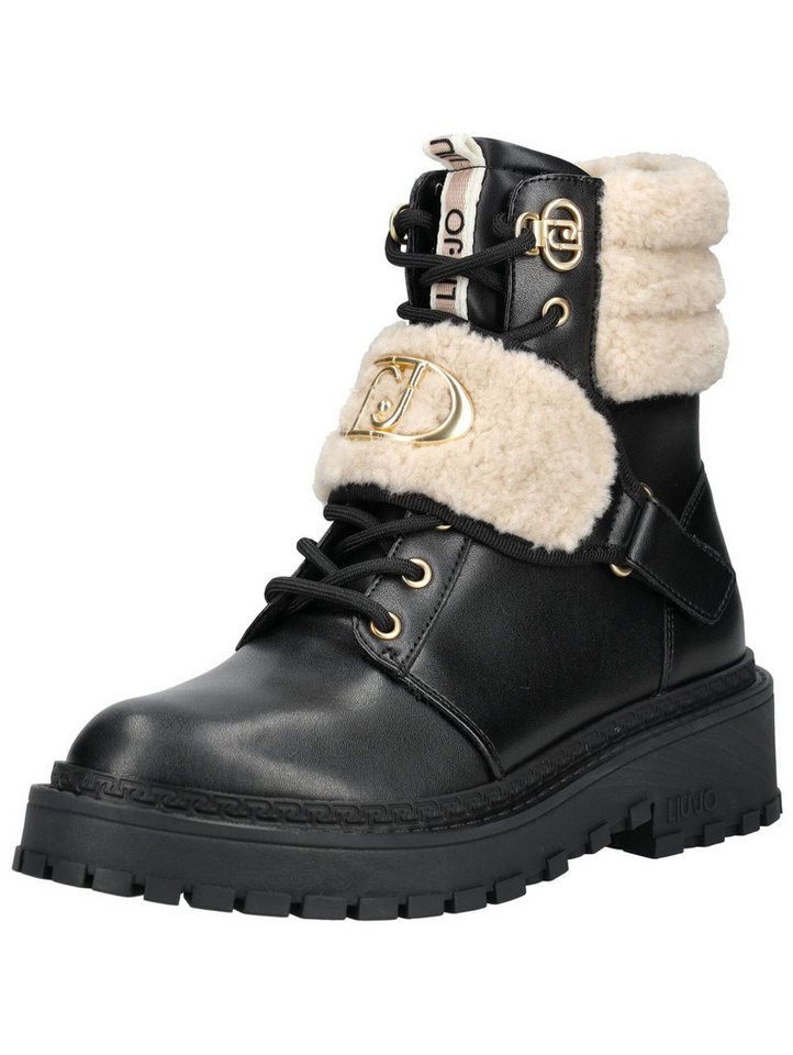 Liu Jo Stiefelette Leder/Fell . Schnürstiefelette