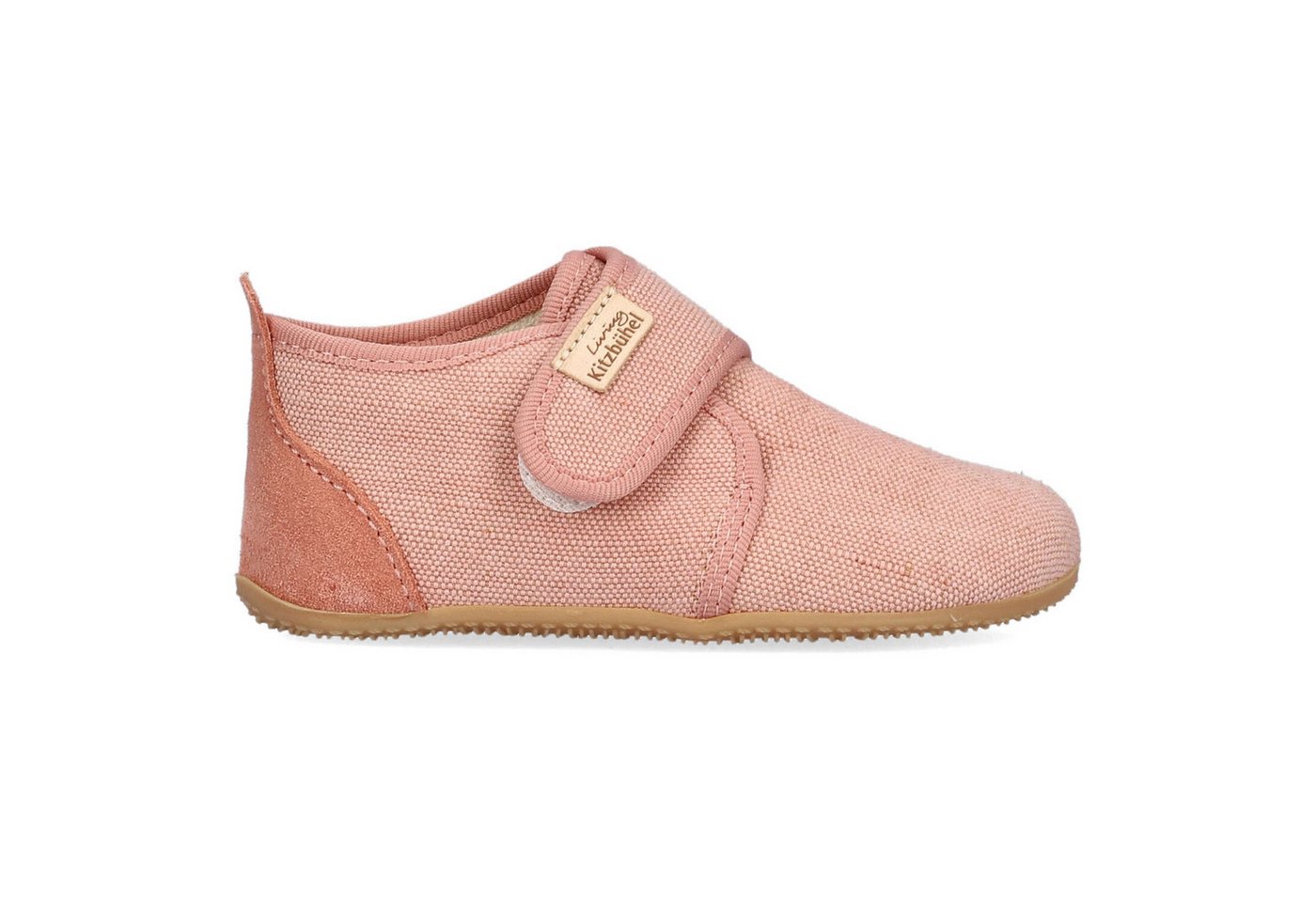 Living Kitzbühel Babyklettschuh Ulli Uni Dark Rose Cloud Slipper