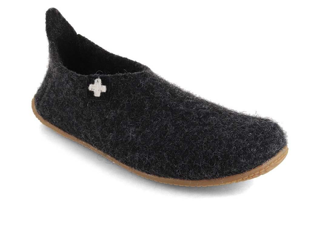 Living Kitzbühel Hausschuh Gipfelkreuz Hausschuh reine Schurwolle
