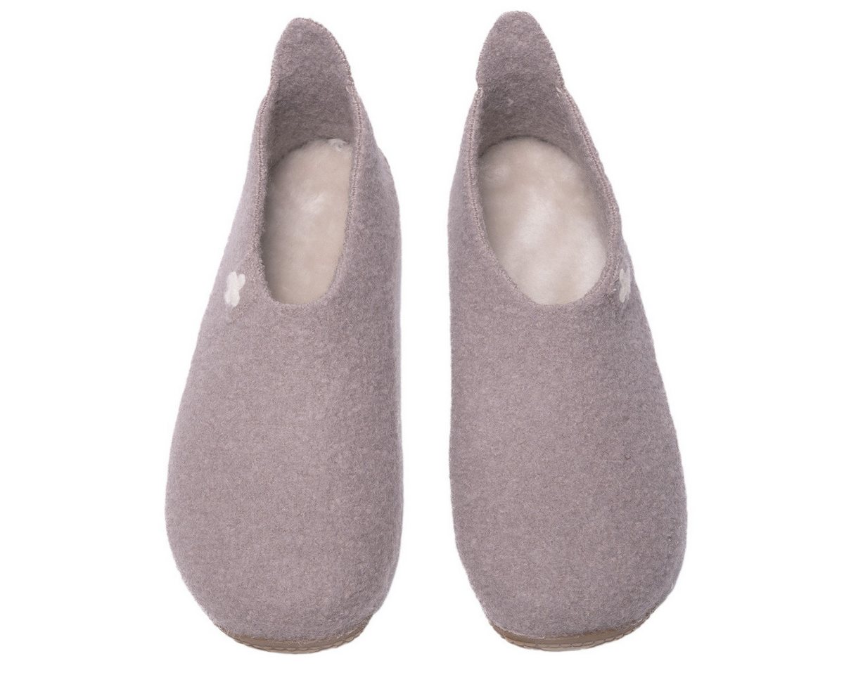 Living Kitzbühel Schurwolle Hausschuh (1-tlg) Hausschuh - Weiche Lammfellinnensohle