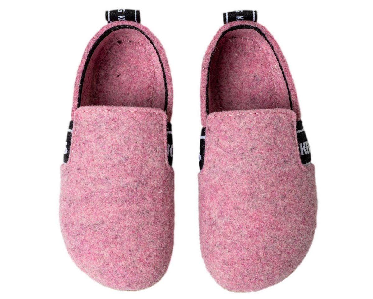 Living Kitzbühel T-Modell Filz Hausschuh (1-tlg) Hausschuh - Mit recycelter Wolle, Rutschhemmende und abriebfeste Sohle