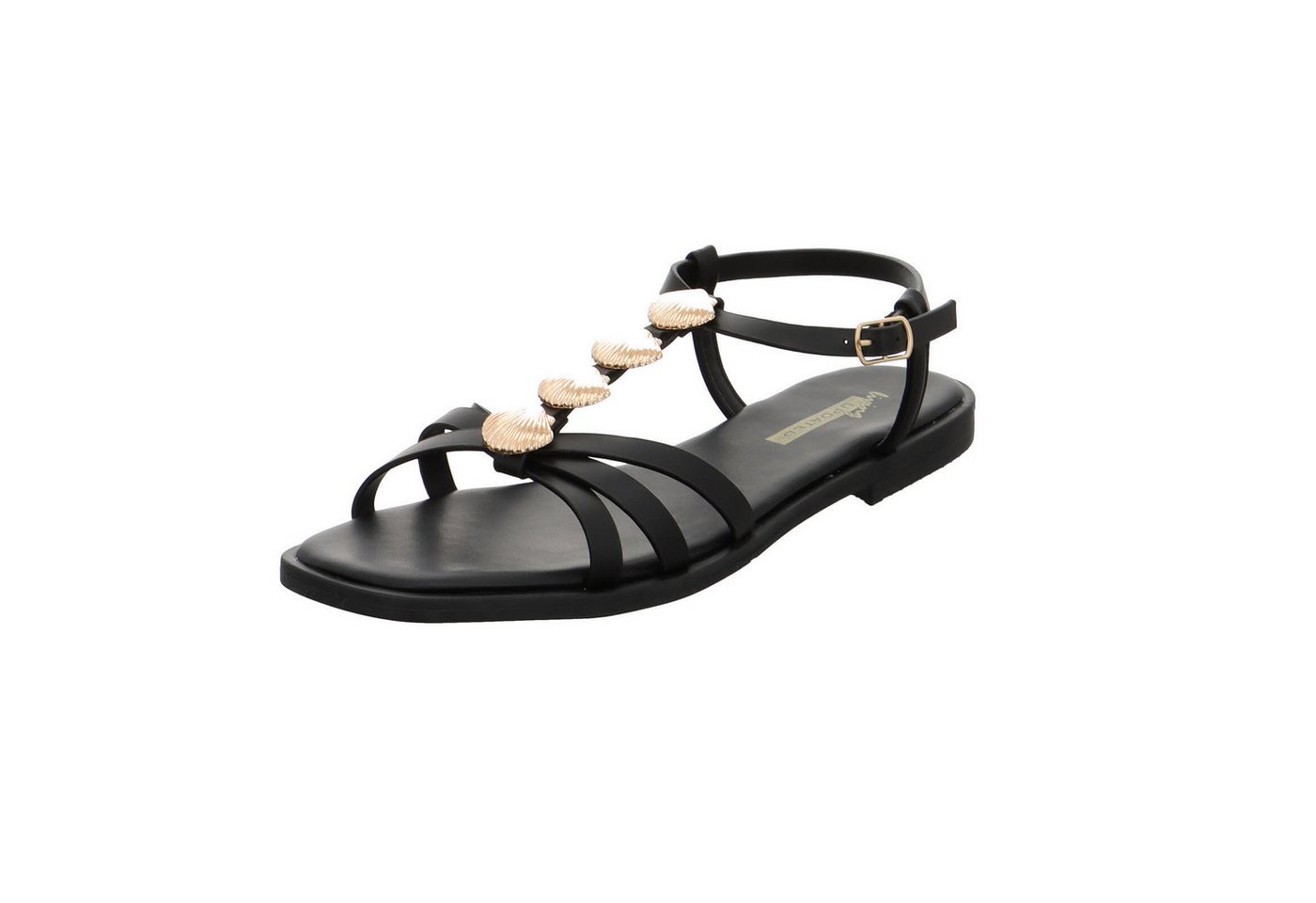 LIVING UPDATED BAN25002-BK Riemchensandalette