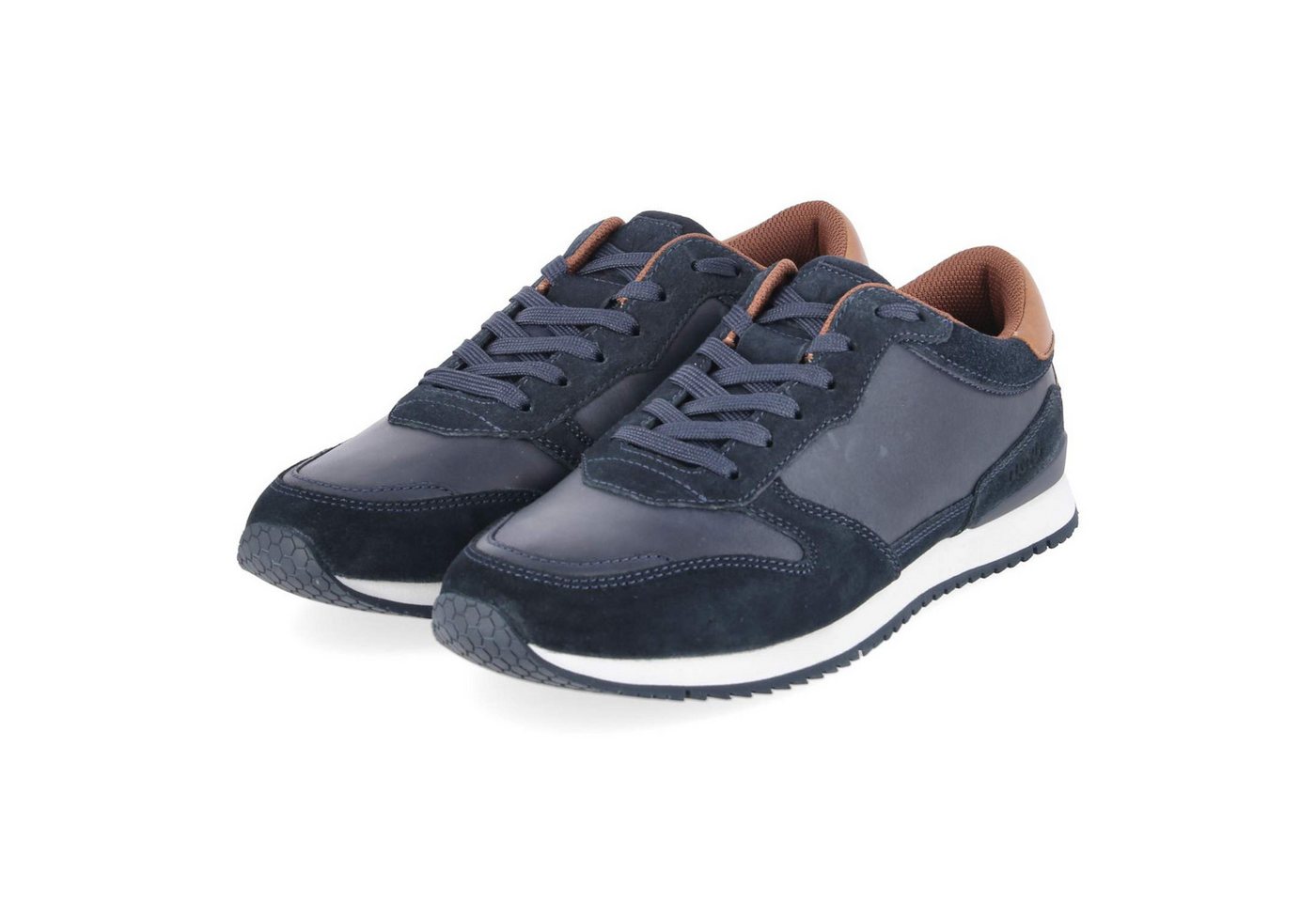 Lloyd 1615418 Herren Leder blau Schnürschuh
