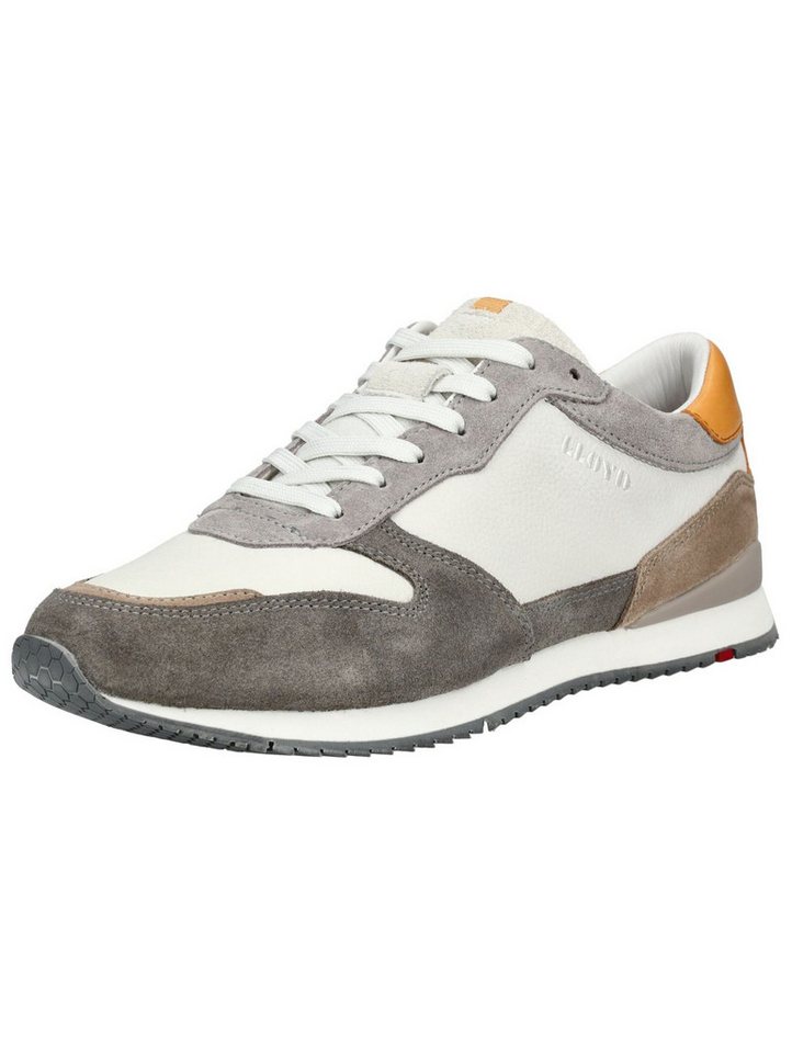 Lloyd Sneaker Leder Sneaker (grau/orange)