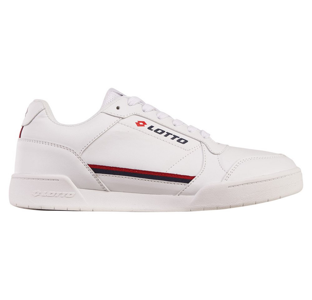 Lotto Sneaker - besonders vielseitig zu kombinieren (weiß/rot)