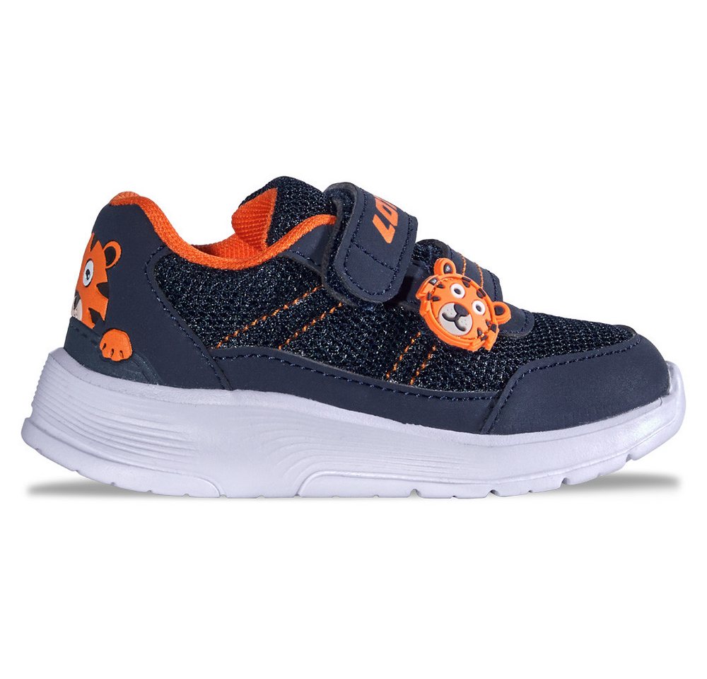 Lotto Sneaker - in kinderfußgerechter Passform (blau/orange)
