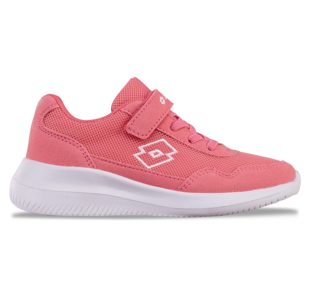 Lotto Sneaker - in kinderfußgerechter Passform (rosa/weiß)